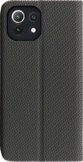 Idol 1991 Elite Anti Rfid Book Synthetic Leather Black (Xiaomi Mi 11 Lite / 11 Lite 5G / 11 Lite 5G NE)
