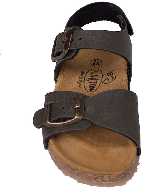 Plakton Kids' Sandals Pixel Khaki