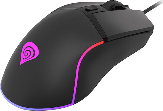 Genesis Krypton 220 RGB Gaming Mouse 6400 DPI Black