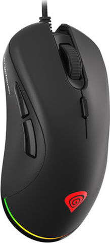 Genesis Krypton 200 RGB Gaming Ποντίκι 6400 DPI Μαύρο