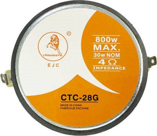 PerVoi Tweeter Αυτοκινήτου Στρογγυλό 800W Max 1″ 4Ω