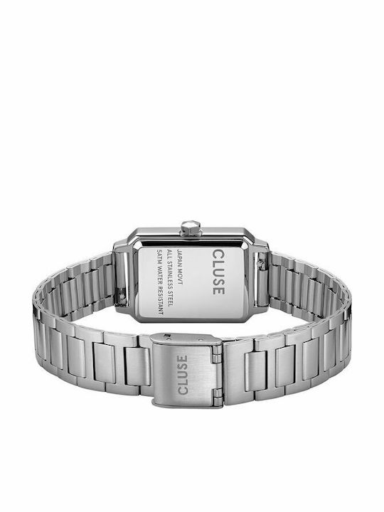 Cluse Boho Chic Petite Women's Watch with Silver Metal Bracelet