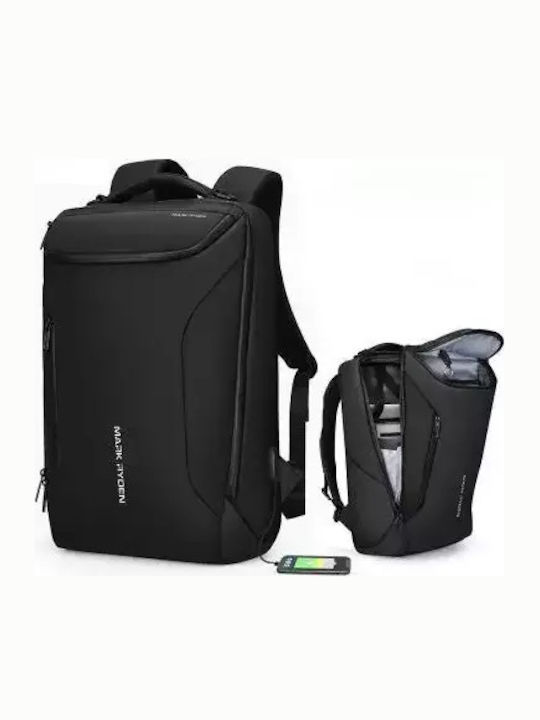 Mark Ryden MR9031Y Αδιάβροχη Τσάντα Πλάτης για Laptop 15.6" με Θύρα USB σε Μαύρο χρώμα
