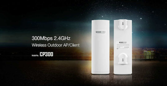 TotoLink CP300 Access Point Wi‑Fi 4 Single Band (2.4GHz) για Εξωτερική Τοποθέτηση
