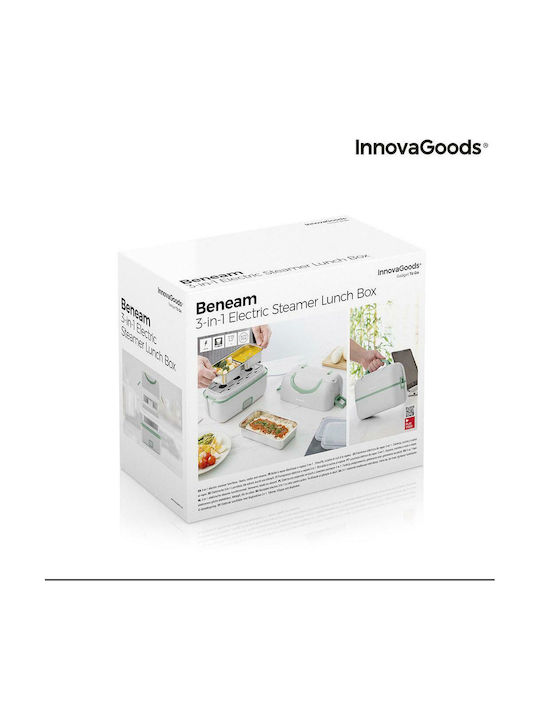 InnovaGoods Beneam Електрически Кутия за обяд Термос Пластмаса Зелен 1бр