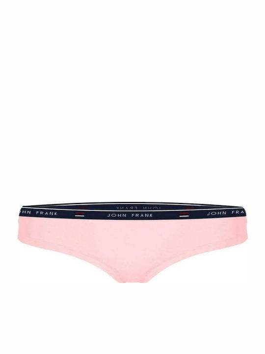 Feel Good III Hipster Βαμβακερά Γυναικεία Slip 3Pack Grey/Blue/Pink