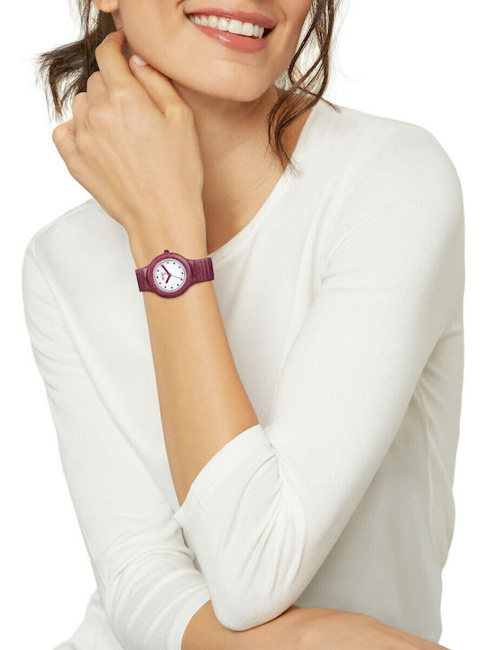 HipHop Watch with Battery Mechanism