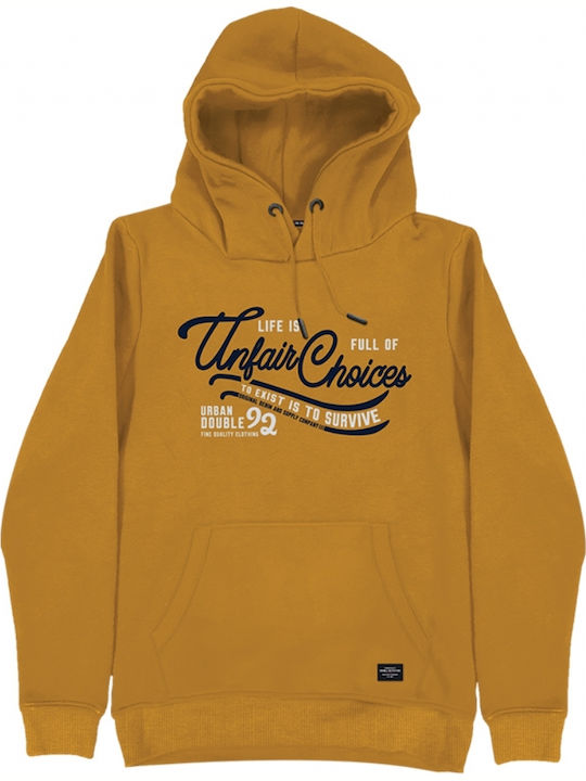 Double Men's Sweatshirt Yellow