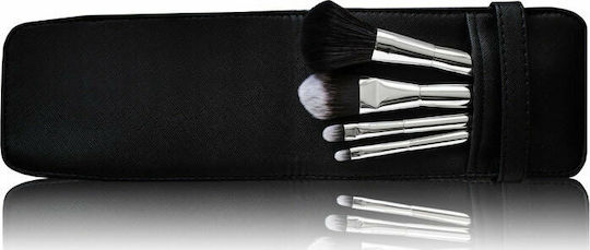 Gabriella Salvete Make Up Brush Set with Synthetic Bristle Travel 4 Pieces