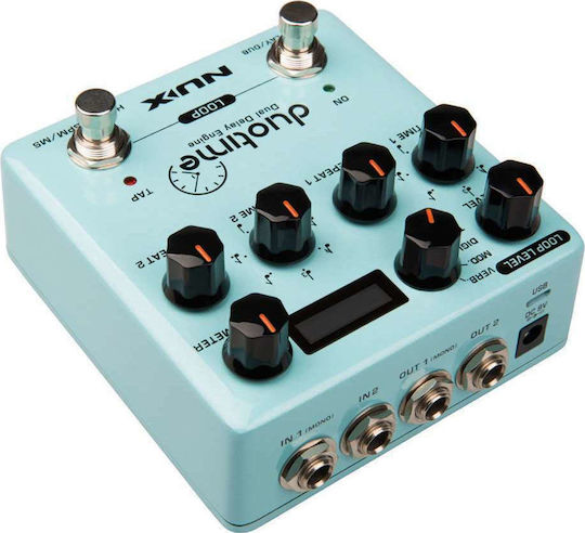 NUX Duotime Pedals Effect Delay Electric Guitar