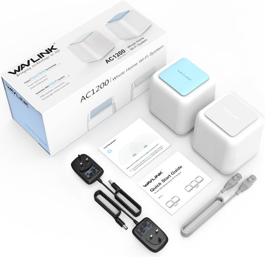Wavlink Halo Base Pro WiFi Mesh Network Access Point Wi‑Fi 5 Dual Band (2.4 & 5GHz) in Double Kit