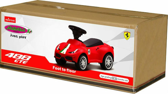 Jamara Push-Car Ferrari 488 Autos Weiterfahren für 12+ Monate Rote