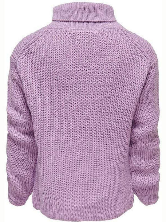 Kids Only Kids Sweater Long Sleeve Lilac 15222389