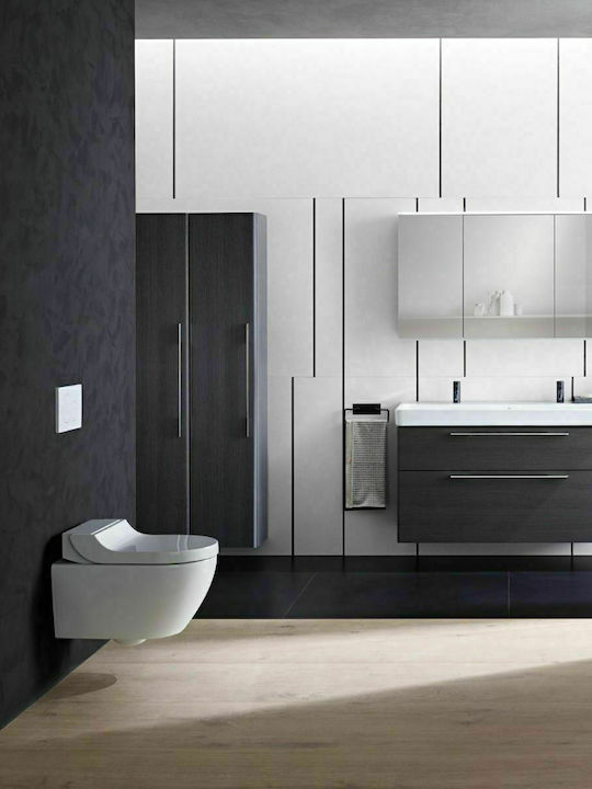 Geberit Aquaclean Tuma Classic Монтирана на стена тоалетна с Капак Софт Клоуз Бяла