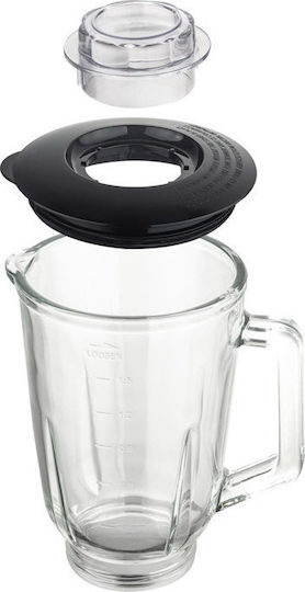 Turbotronic TT-BG6 Κόκκινο Μπλέντερ με Γυάλινη Κανάτα 1.5 lt 1400W Κόκκινο