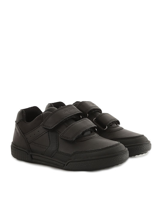 Geox Kids Sneakers Poseido Anatomic with Scratch Black