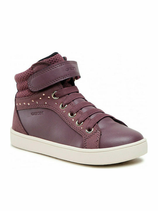 Geox Kids Sneakers High Anatomic Purple