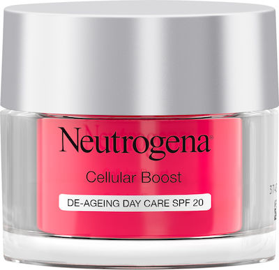 Neutrogena Cellular Boost Skin Care Set for Αnti-ageing with Face Scrub & Face Cream