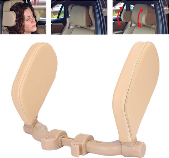 Sumex Memory Foam HLU3000 Възглавница за Кола Странични възглавници за подглавници / поддръжка за врат 11x20x3.5см Бежово 1 бройка в Бежов Цвят 0025412
