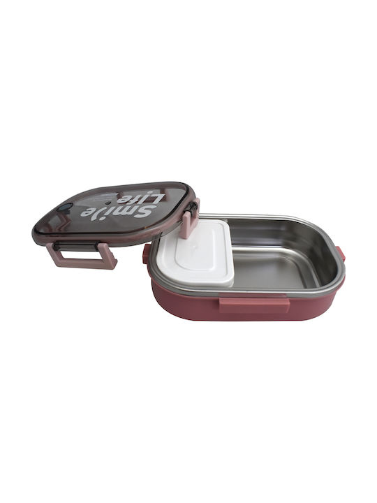 Tedemei Lunchbox Isolierte Lunchbox Inox Rosa 710ml 1Stück