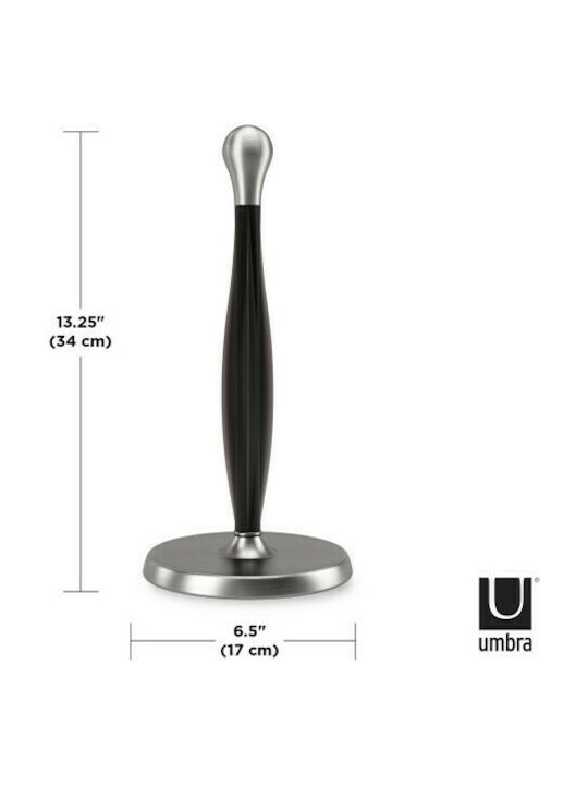 Umbra Tug Suport pentru prosoape de hârtie Metalică Argintiu 17x17x34cm 330746-582