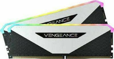 Corsair Vengeance RGB RT 32GB DDR4 RAM με 2 Modules (2x16GB) και Ταχύτητα 3600 για Desktop