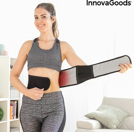 InnovaGoods Tourmabelt Elastic Belt Waist in Black color