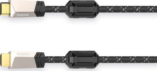 HAMA Cablu Premium HDMI De Sex Masculin - HDMI De Sex Masculin 1.5m Negru