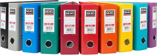 Skag Класьор 8/22 за Хартия A5 с 2 Rings Пръстени Сив 1бр
