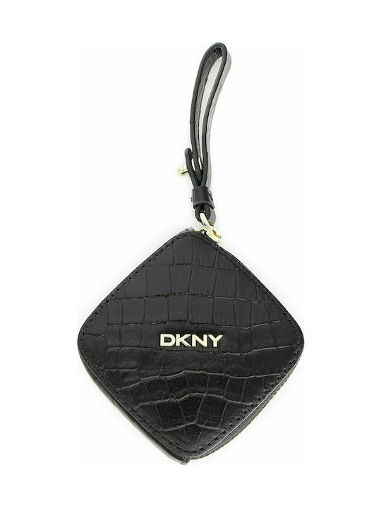 DKNY R13SPP78 Small Leather Women's Wallet Coins Black