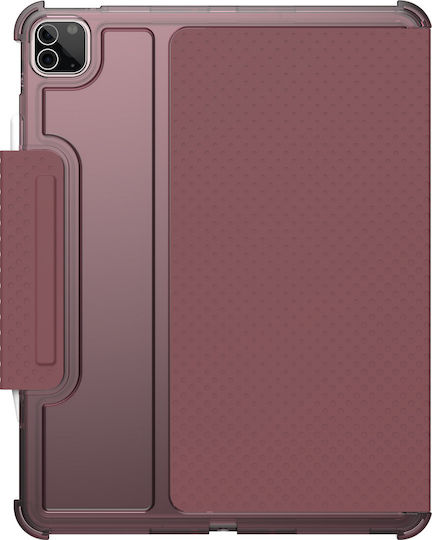 UAG U Lucent Flip Cover Durable Aubergine Rose for iPad Pro 2021 12.9"