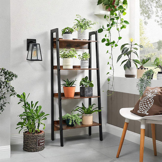 Βιβλιοθήκη Καφέ 56x34x137.5εκ.