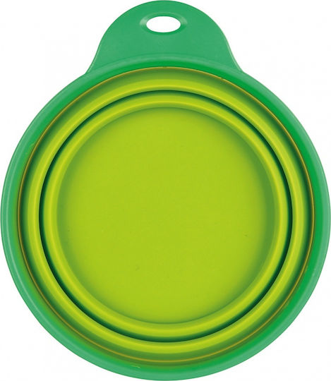 Trixie Reise Futter- / Trinknapf für Hund Silikon 500ml 14cm
