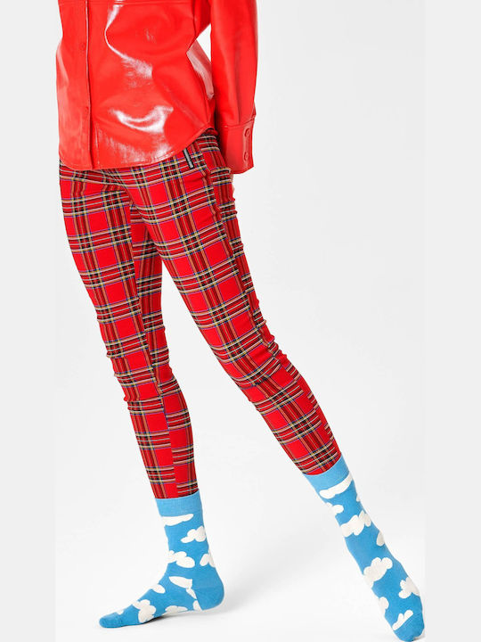 Happy Socks Cloudy Femei Șosete cu Model Colorful 1Pachet