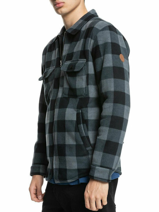 Tolala Overshirt Long-sleeved Shirt Checked Black