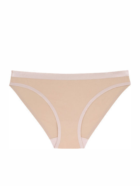 Jane Mini Γυναικείο Slip Μπεζ