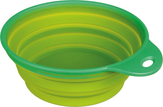 Trixie Travel Bowl Купа Силиконова Вода за Куче & Котка 1lt 18см (различни цветове)