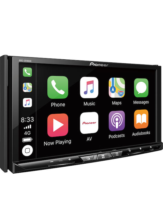 Pioneer Auto-Audiosystem Dodge Ladegerät (Bluetooth/USB/AUX/WiFi/GPS/Apple-Carplay/Android-Auto) mit Touchscreen 7"