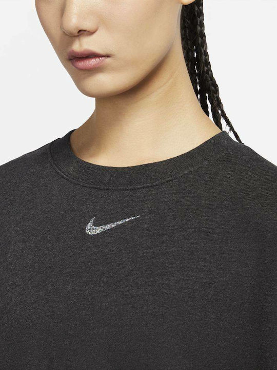 Sportswear Essentials Damen Sweatshirt Schwarz