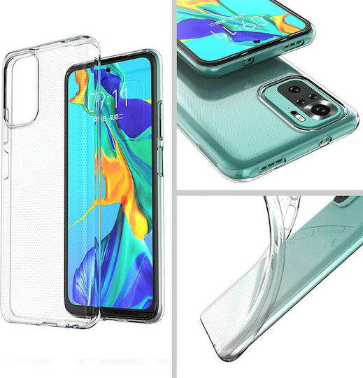 Ancus Back Cover Σιλικόνης Διάφανο (Redmi Note 10 5G / Poco M3 Pro)