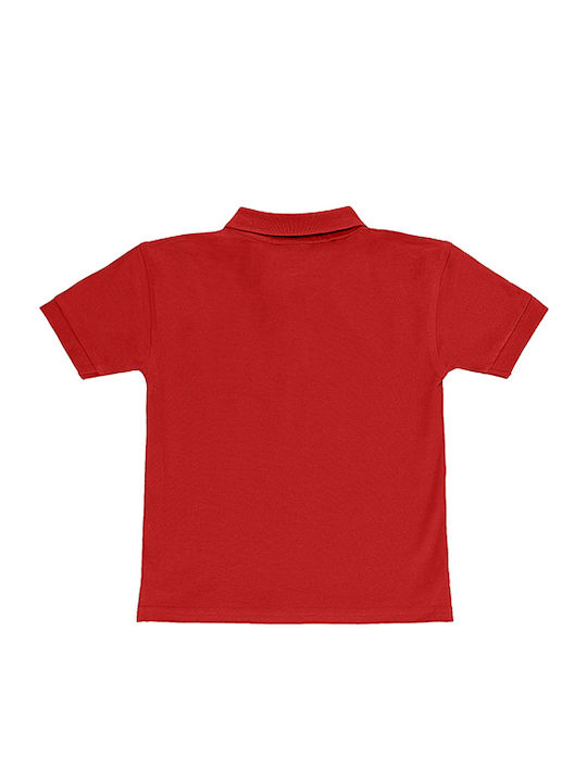 SG Kids Polo Short Sleeve Red