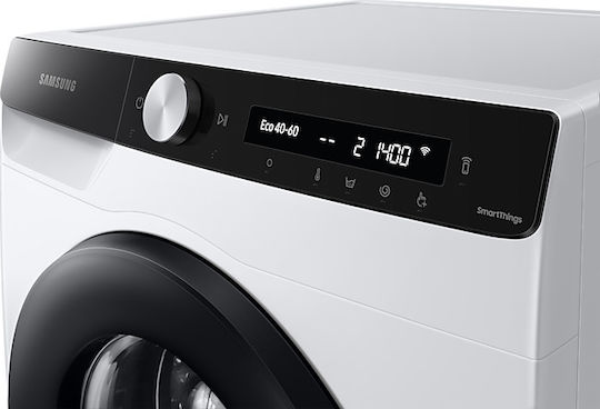Samsung Пералня 8кг с Парна Технология 1400 Оборота Ecobubble WW80T504DAE/S7