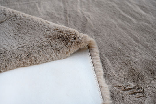 Balsan Rabbit Skin Χαλί Διάδρομος Shaggy Γούνινο Beige 80x150cm
