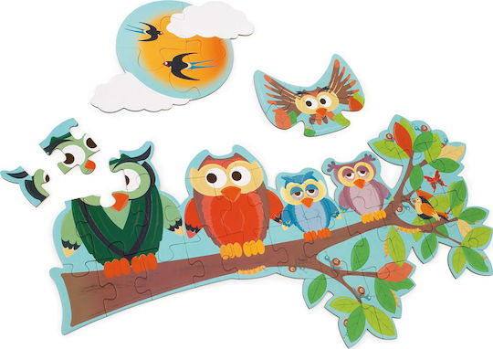 Kids Puzzle Owls 39pcs Scratch Europe