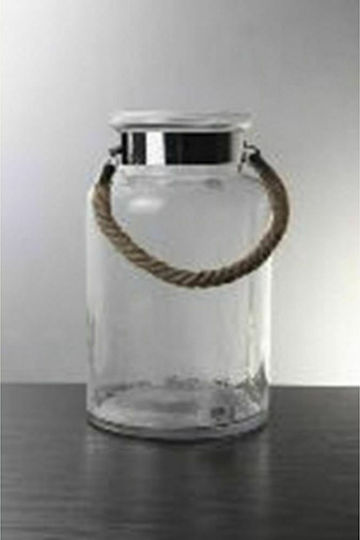 Iliadis Laterne Glas Transparent 18x18x30cm 1Stück