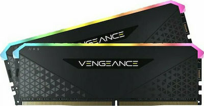 Corsair Vengeance RGB RS 64GB DDR4 RAM με 2 Modules (2x32GB) και Ταχύτητα 3200 για Desktop