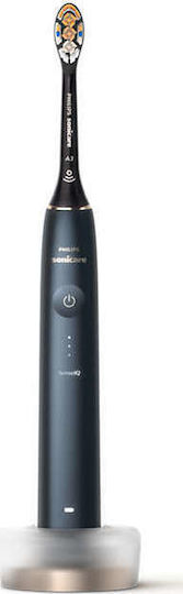 Philips Sonicare DiamondClean 9900 Electric Toothbrush with Pressure Sensor and Travel Case Blue