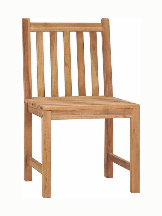 Scaun de exterior Lemn Natural - Verde strălucitor cu pernă 2buc 50x53x90cm