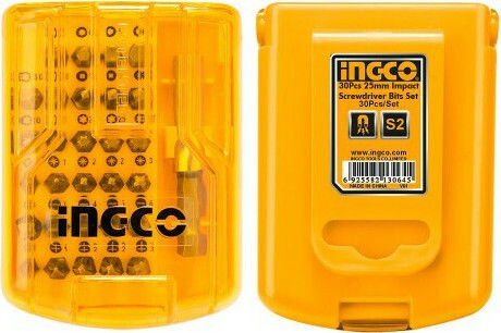 Ingco Set 30 Screwdriver Bits