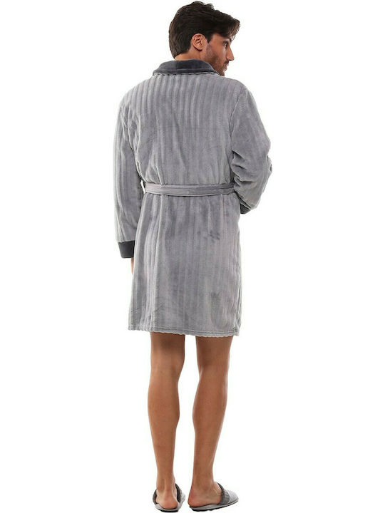Bonatti Almiro Men's Winter Pajama Robe Gray